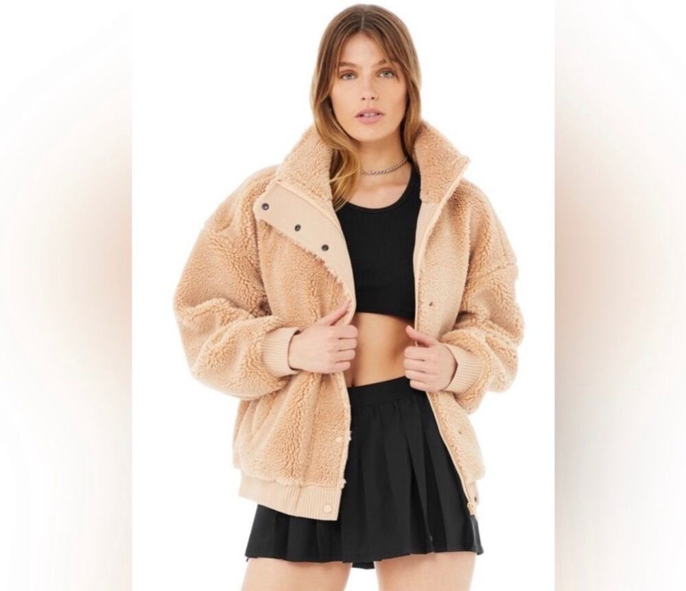 Alo Sherpa Varsity Jacket